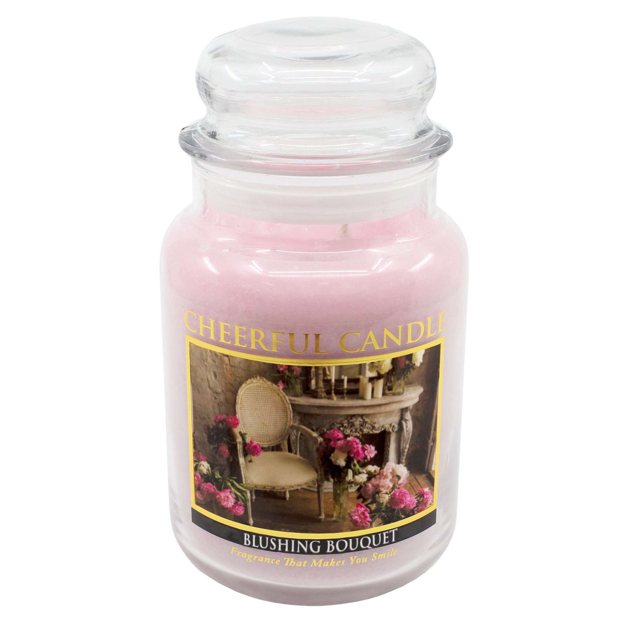 CHEERFUL CANDLE – BLUSHING BOUQUET CANDELA PROFUMATA 3 DIMENSIONI MADE IN USA